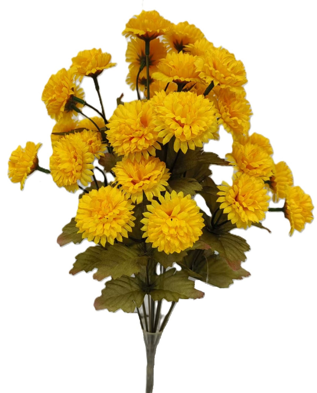 Yellow, Artificial Mum Bush - GM Exclusive - Greenery MarketGM332202YW