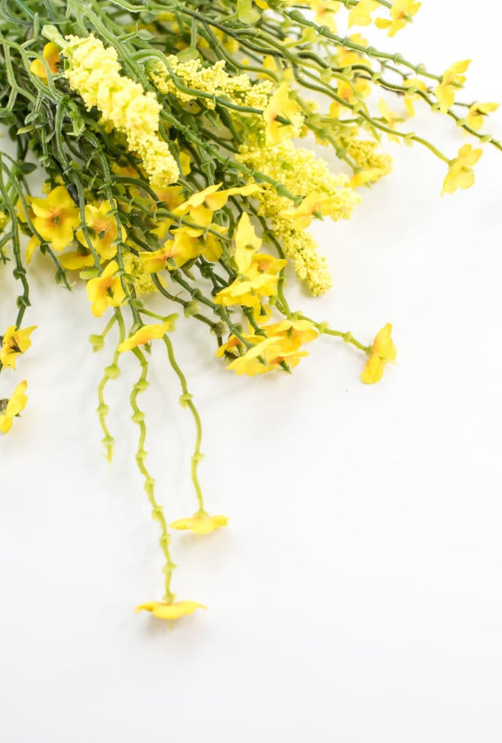 Yellow Babies Breath Filler Bush - Greenery Marketartificial flowers30356yw