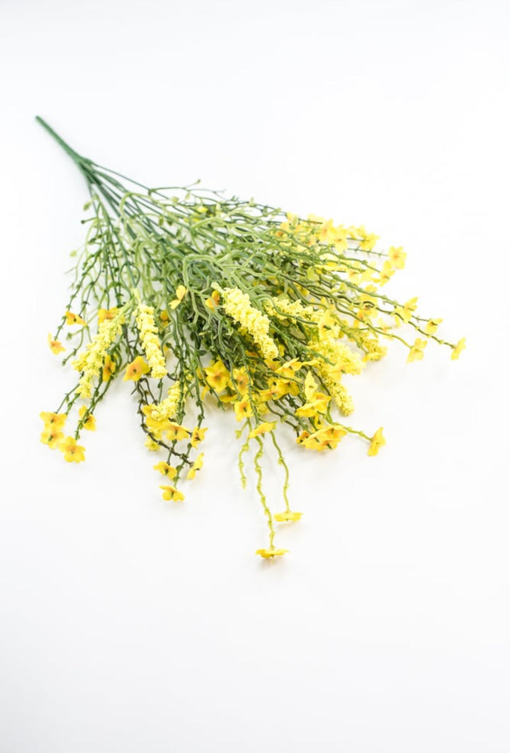 Yellow Babies Breath Filler Bush - Greenery Marketartificial flowers30356yw