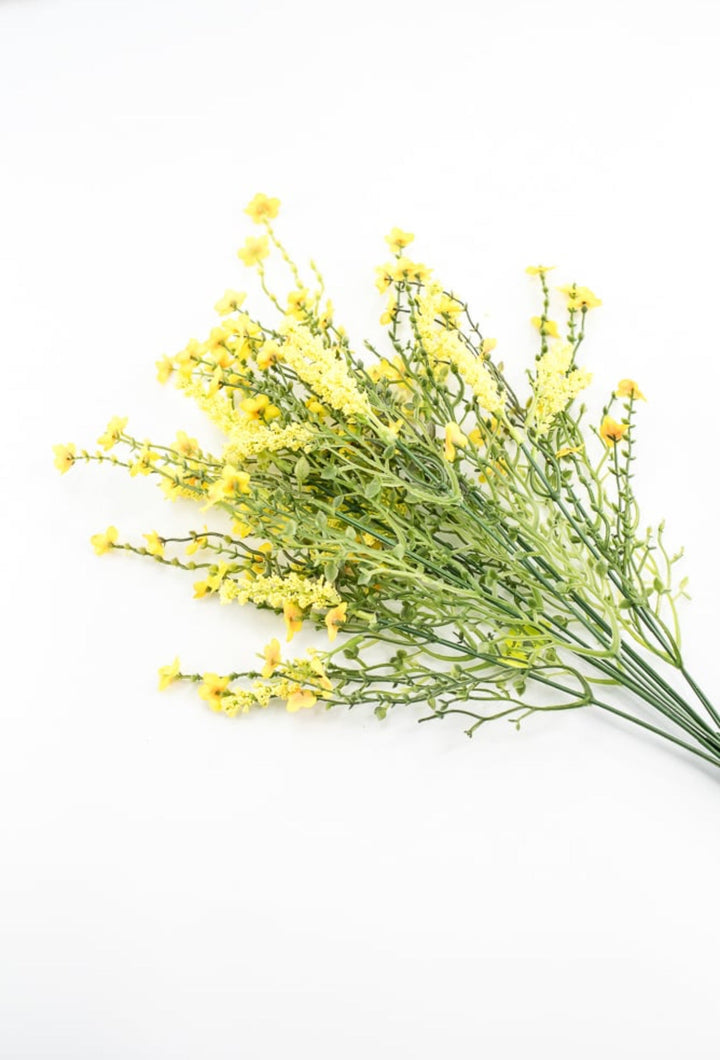 Yellow Babies Breath Filler Bush - Greenery Marketartificial flowers30356yw