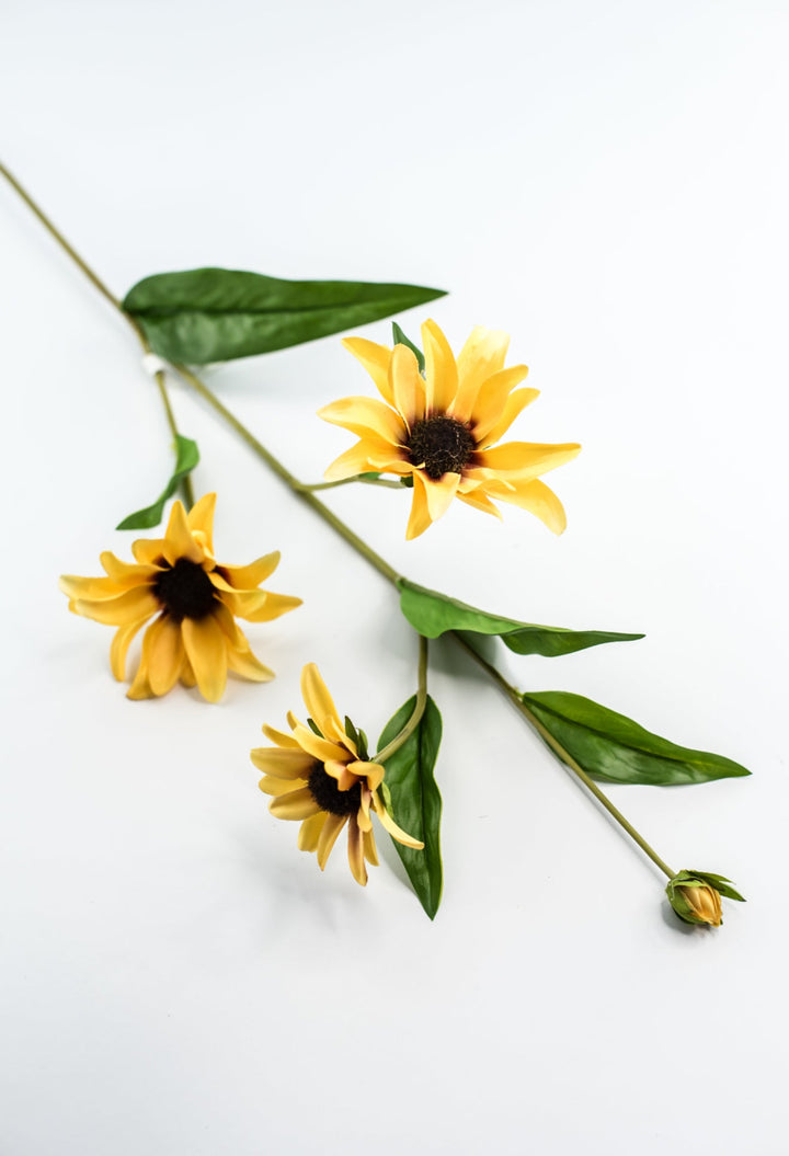 Yellow Black Eyed Susan Flower spray - Greenery Marketartificial flowers2228012YL