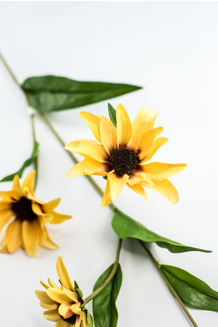 Yellow Black Eyed Susan Flower spray - Greenery Marketartificial flowers2228012YL
