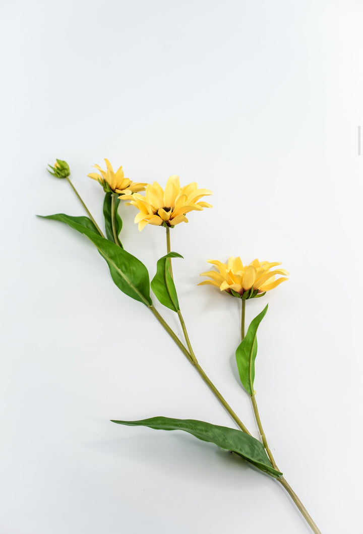 Yellow Black Eyed Susan Flower spray - Greenery Marketartificial flowers2228012YL