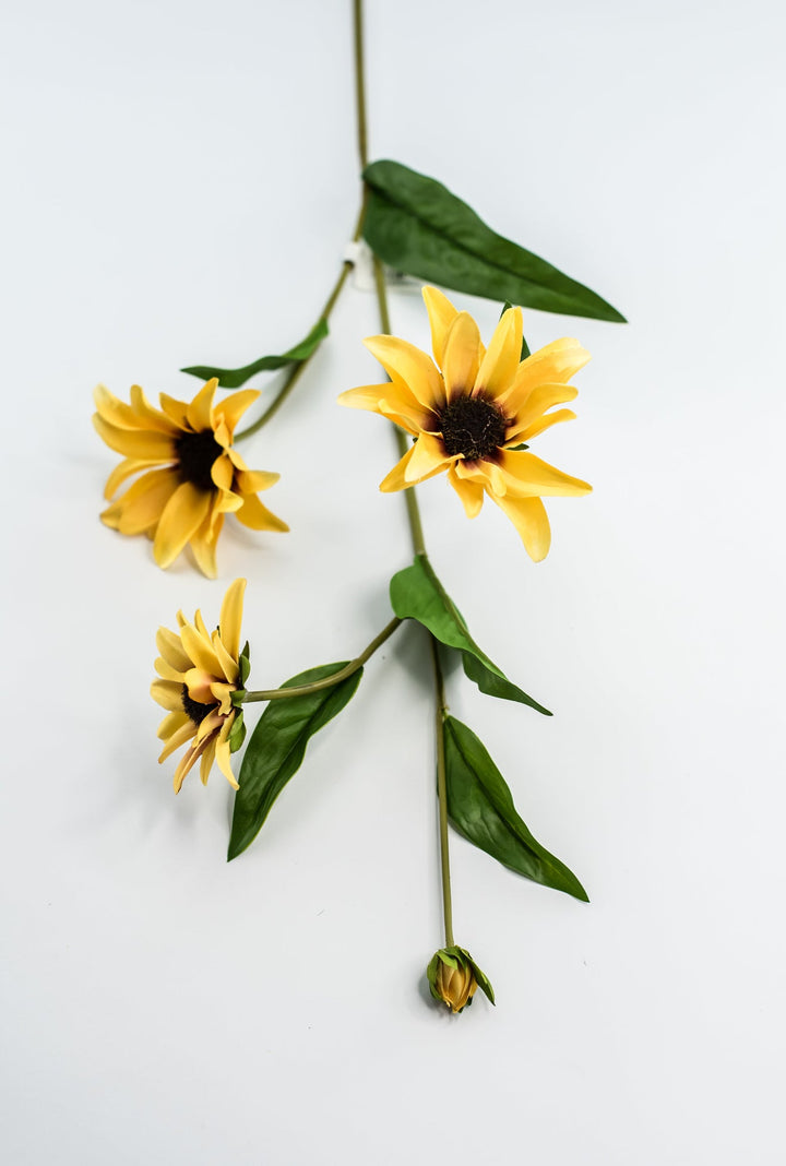 Yellow Black Eyed Susan Flower spray - Greenery Marketartificial flowers2228012YL