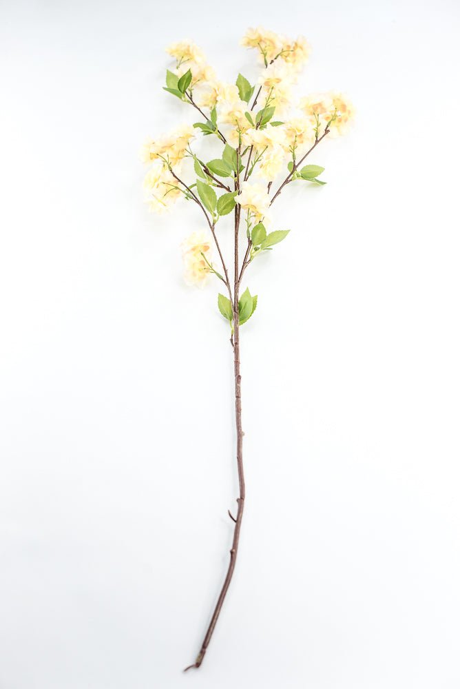 Yellow, Cherry Blossom Spray - Greenery Market220145