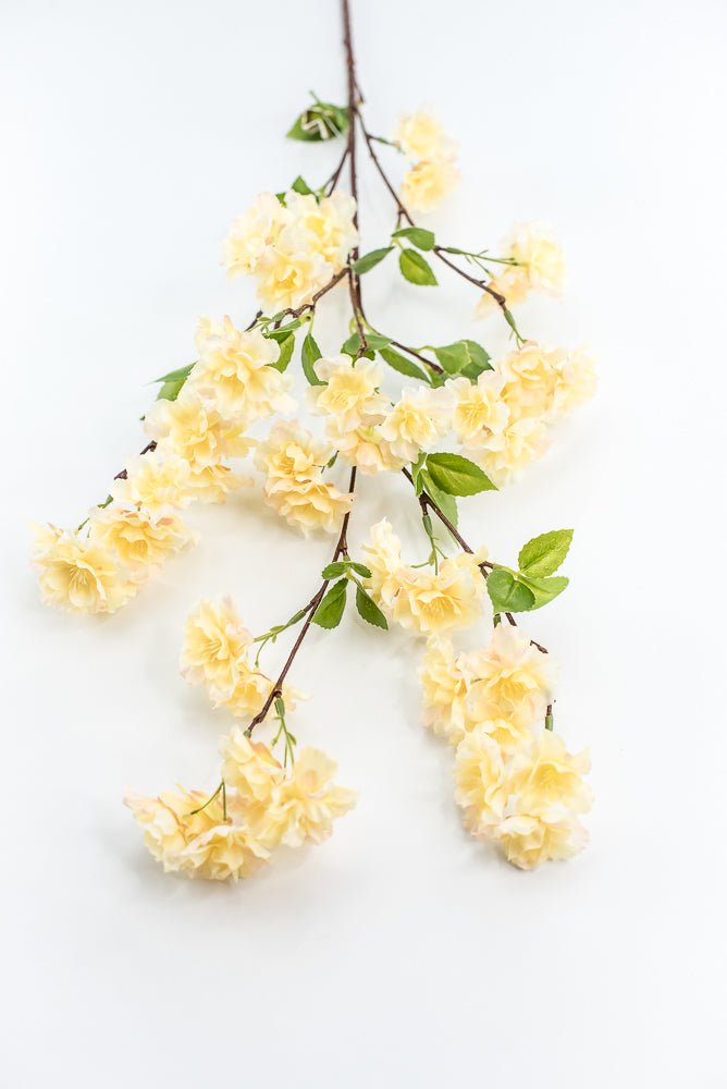 Yellow, Cherry Blossom Spray - Greenery Market220145