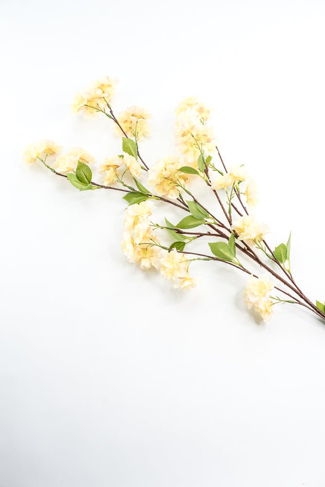 Yellow, Cherry Blossom Spray - Greenery Market220145
