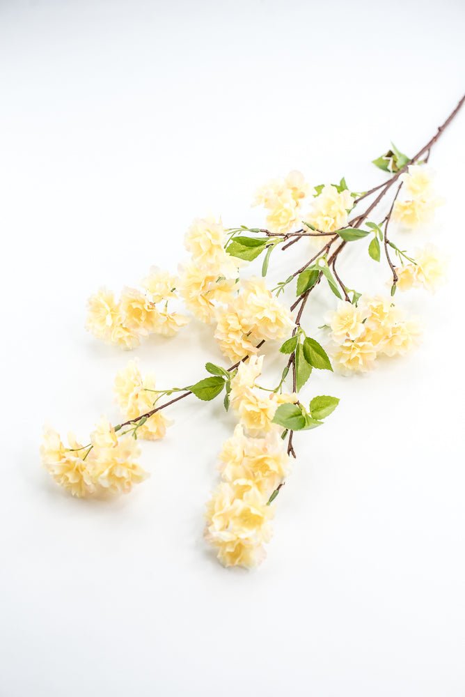 Yellow, Cherry Blossom Spray - Greenery Market220145