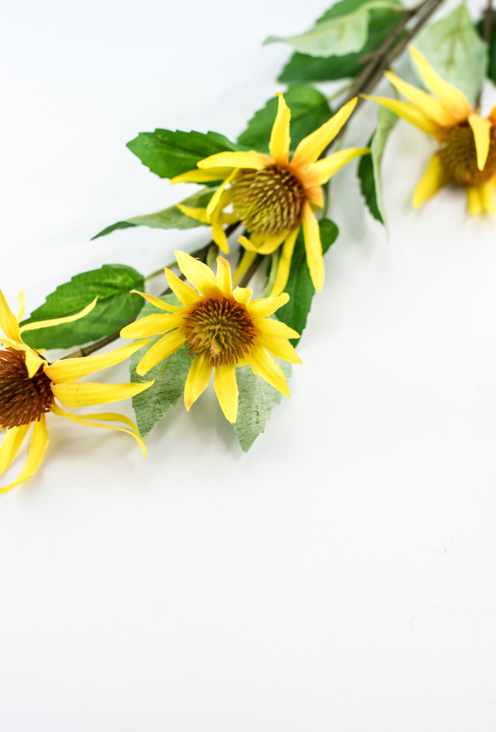Yellow cone flower spray - Greenery Marketartificial flowers2288003YL