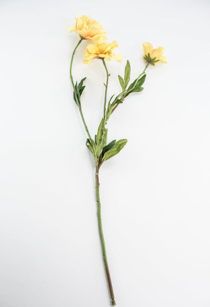 Yellow cosmos spray - Greenery Marketartificial flowersMTF24185 YELL