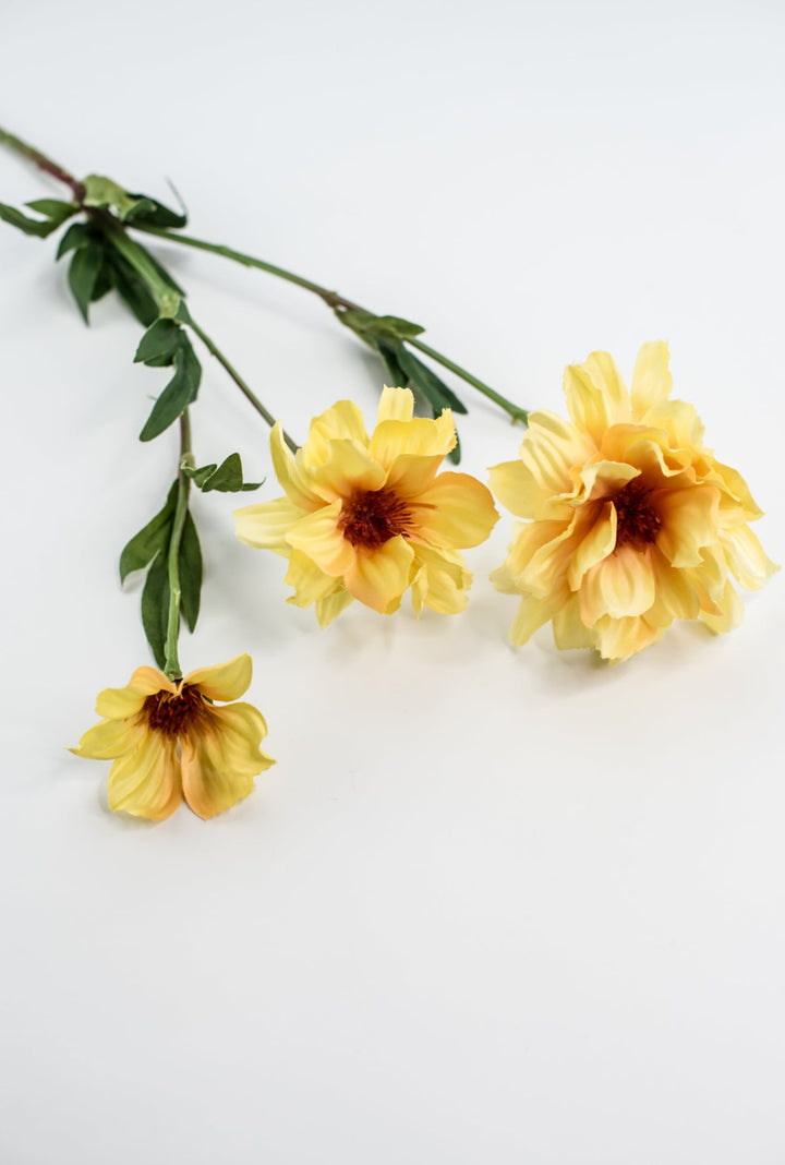Yellow cosmos spray - Greenery Marketartificial flowersMTF24185 YELL