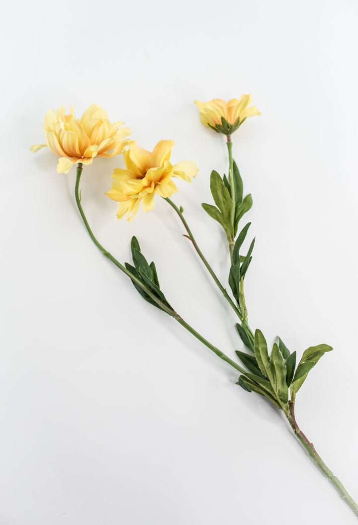 Yellow cosmos spray - Greenery Marketartificial flowersMTF24185 YELL