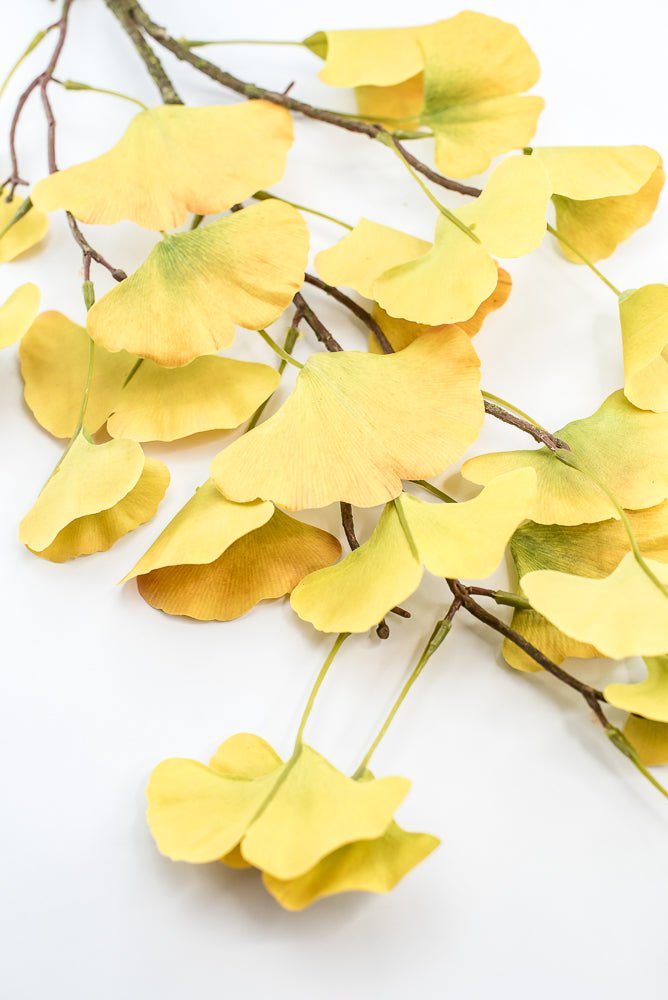 Yellow Green Ginkgo Spray - Greenery Market211472