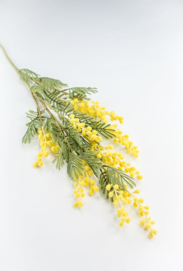 Yellow Mimosa Spray - Greenery Market4889 - y