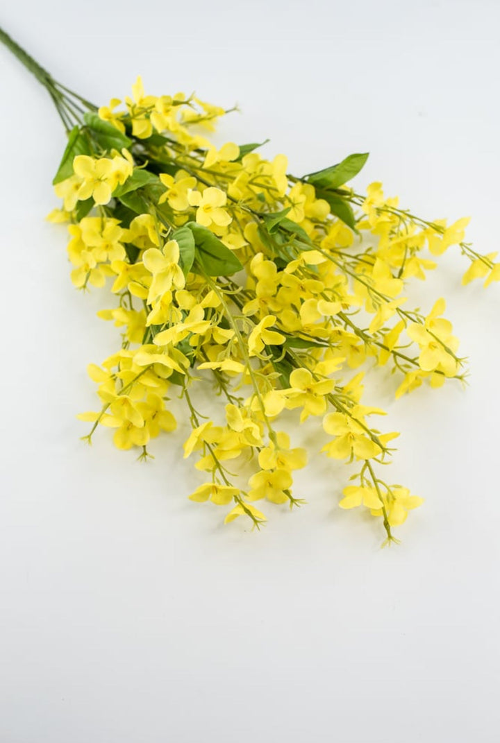 Yellow Mini Blossom Filler Flower Bush - Greenery Market6230 - Y
