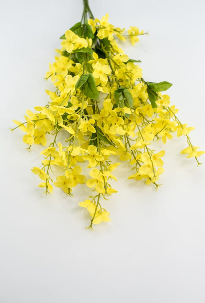 Yellow Mini Blossom Filler Flower Bush - Greenery Market6230 - Y