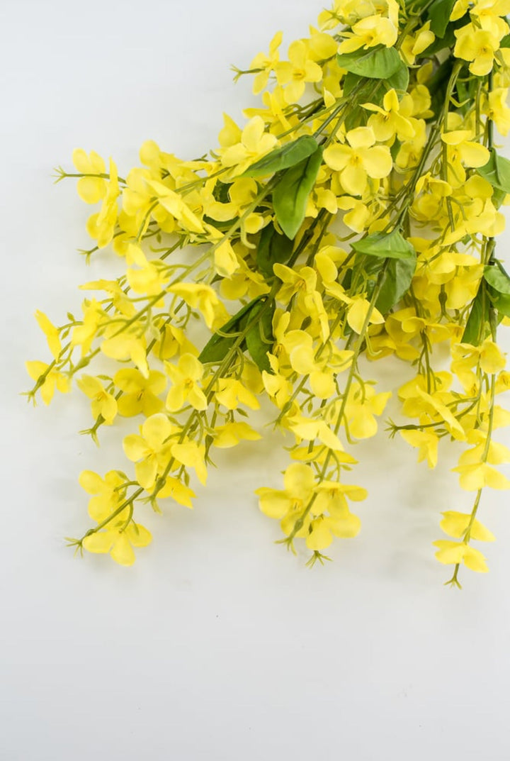 Yellow Mini Blossom Filler Flower Bush - Greenery Market6230 - Y