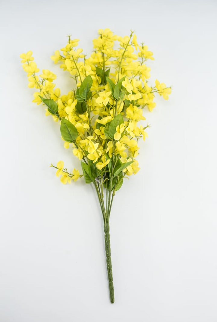 Yellow Mini Blossom Filler Flower Bush - Greenery Market6230 - Y