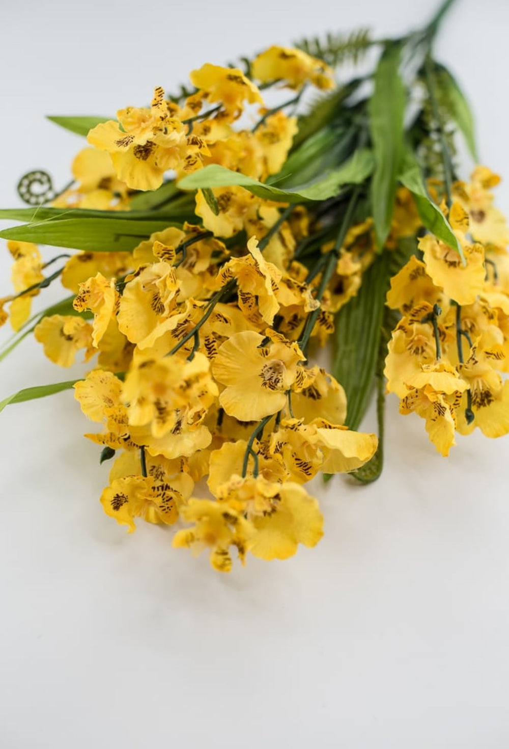 Yellow mini orchid bush - Greenery Market84038 - YEL
