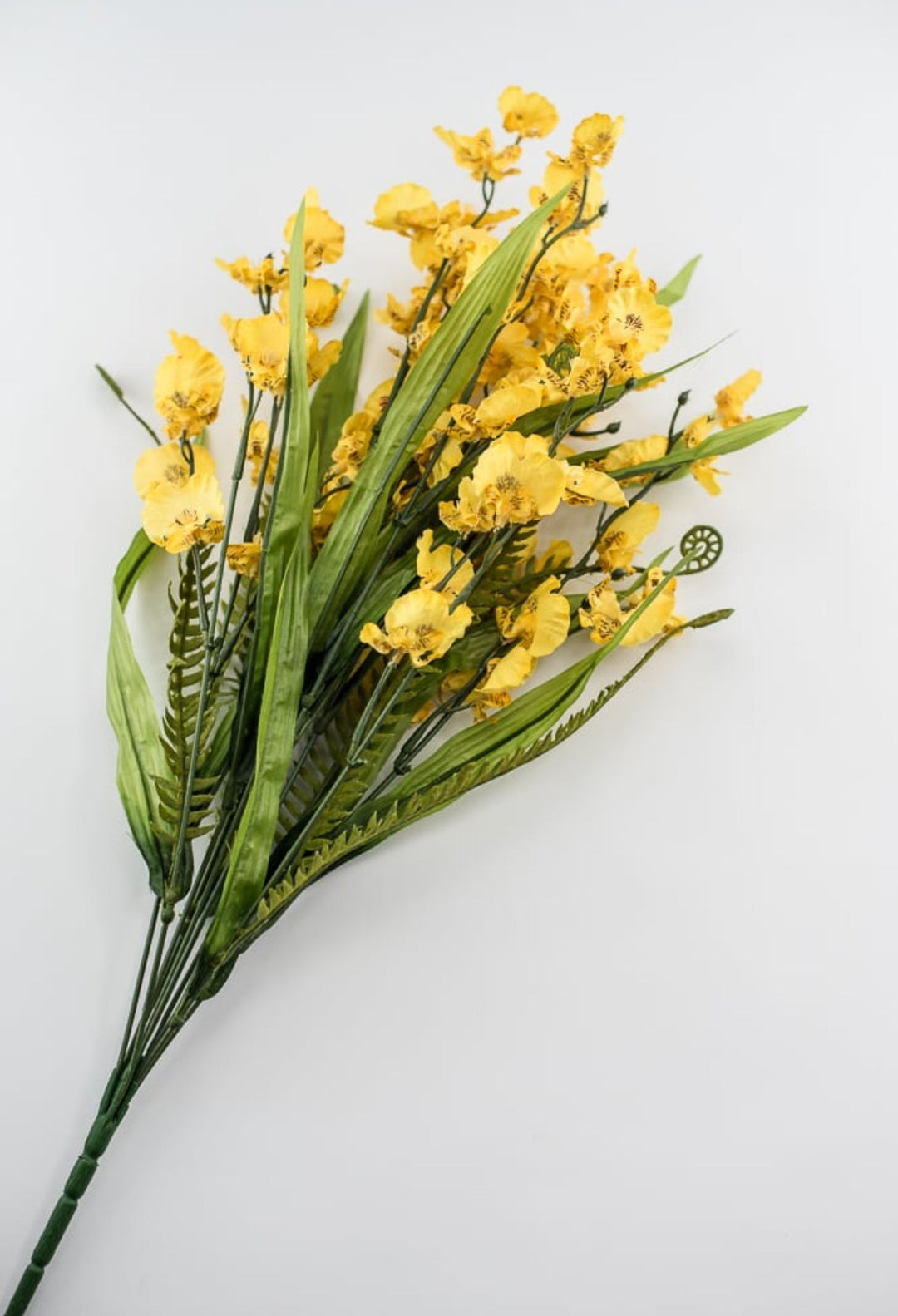 Yellow mini orchid bush - Greenery Market84038 - YEL
