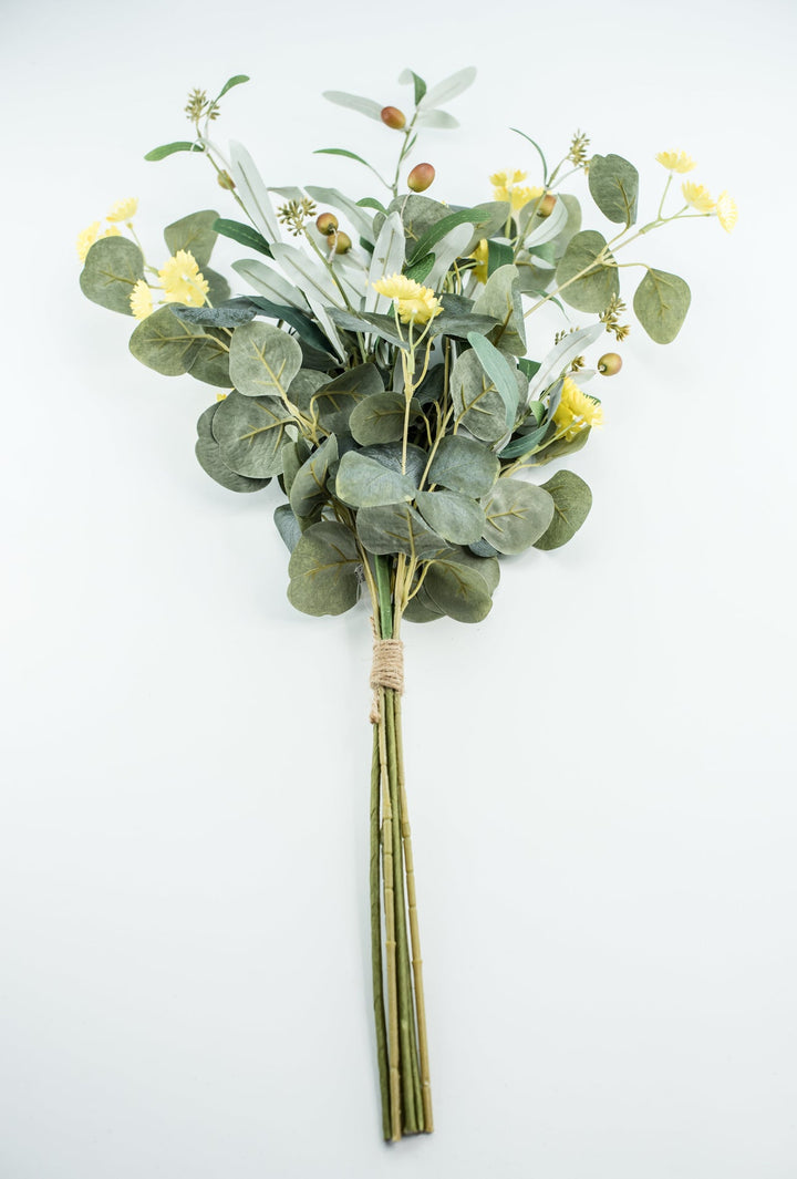 Yellow Mixed eucalyptus and flower bundle - Greenery Market83534 - yel