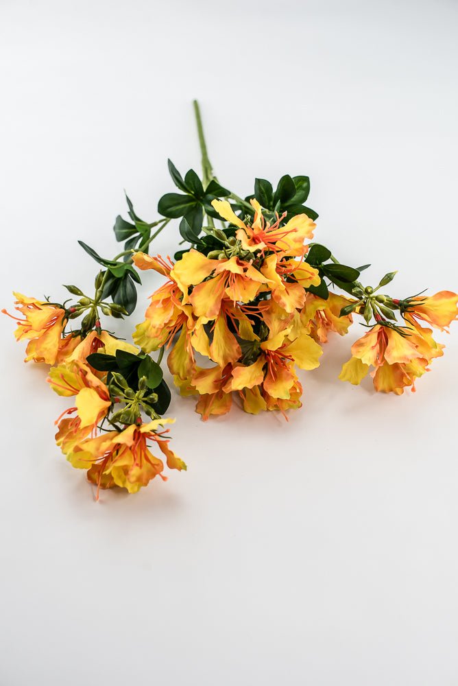 Yellow Orange Delonix Bush - Greenery Marketartificial flowers28411