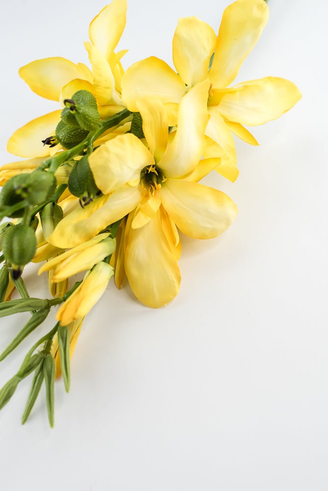 Yellow, tuberose artificial flower bundle - Greenery MarketArtificial Flora2285211YL
