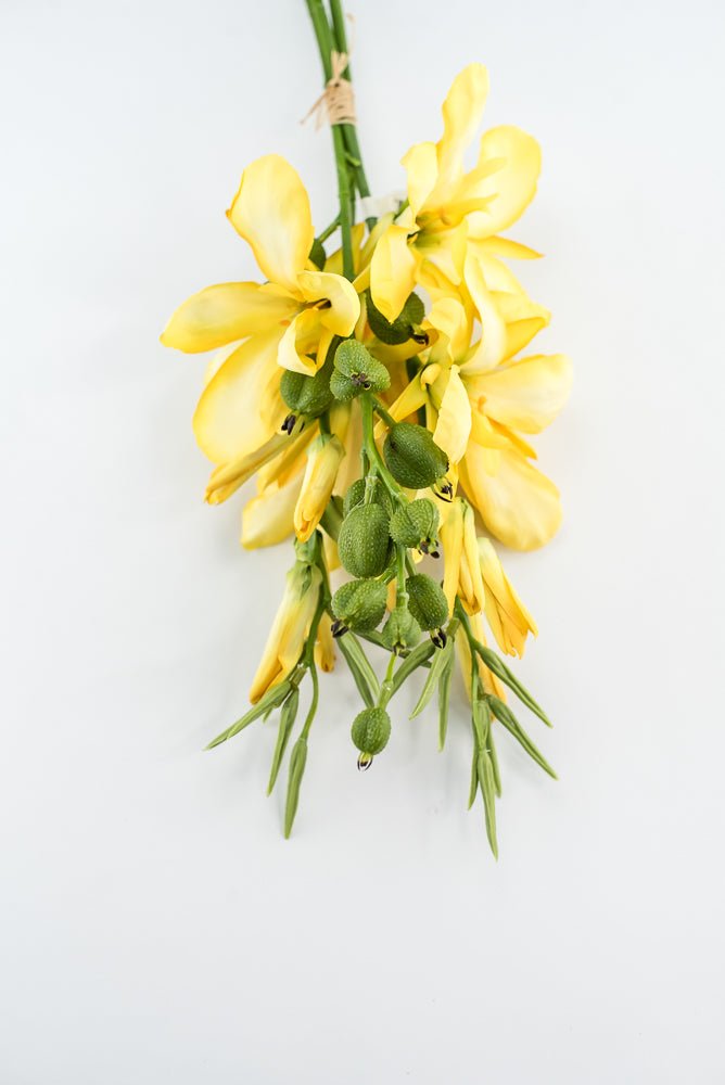 Yellow, tuberose artificial flower bundle - Greenery MarketArtificial Flora2285211YL