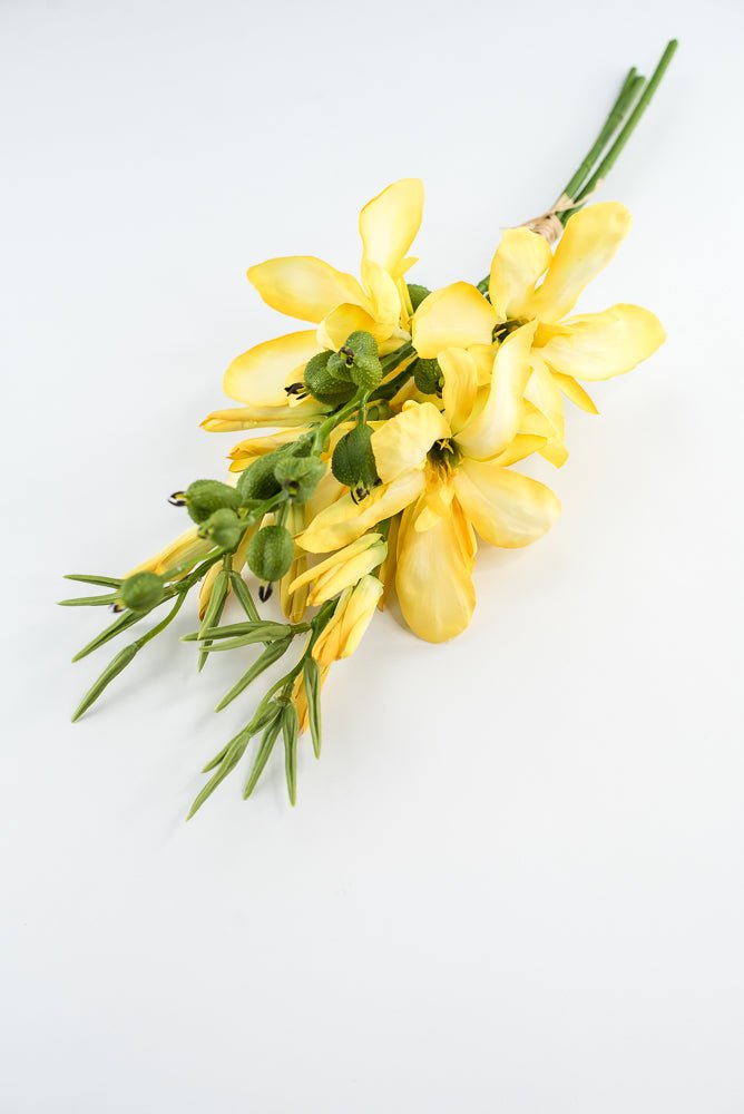 Yellow, tuberose artificial flower bundle - Greenery MarketArtificial Flora2285211YL