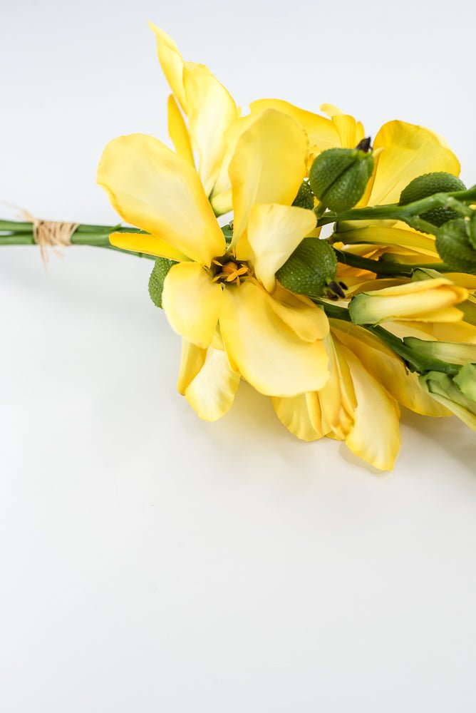 Yellow, tuberose artificial flower bundle - Greenery MarketArtificial Flora2285211YL