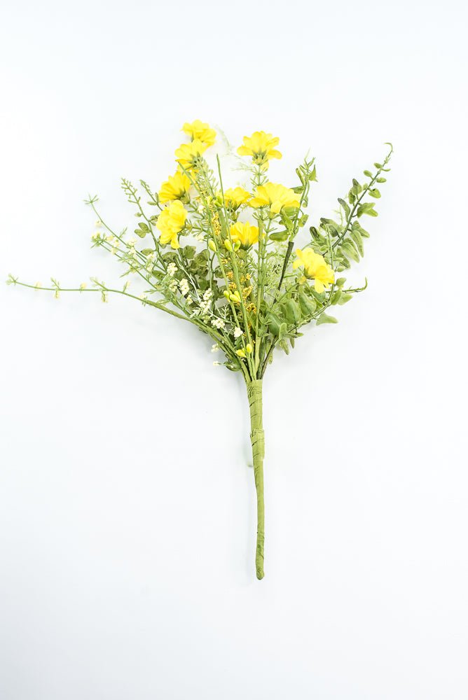 Yellow Wild Flower Filler Pick - Greenery Market63736YW