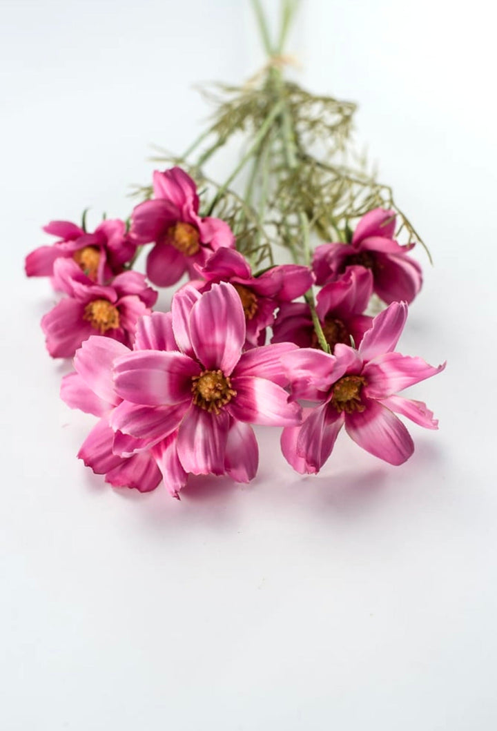 Artificial, Hot pink, cosmos bundle - Greenery Marketartificial flowers26750