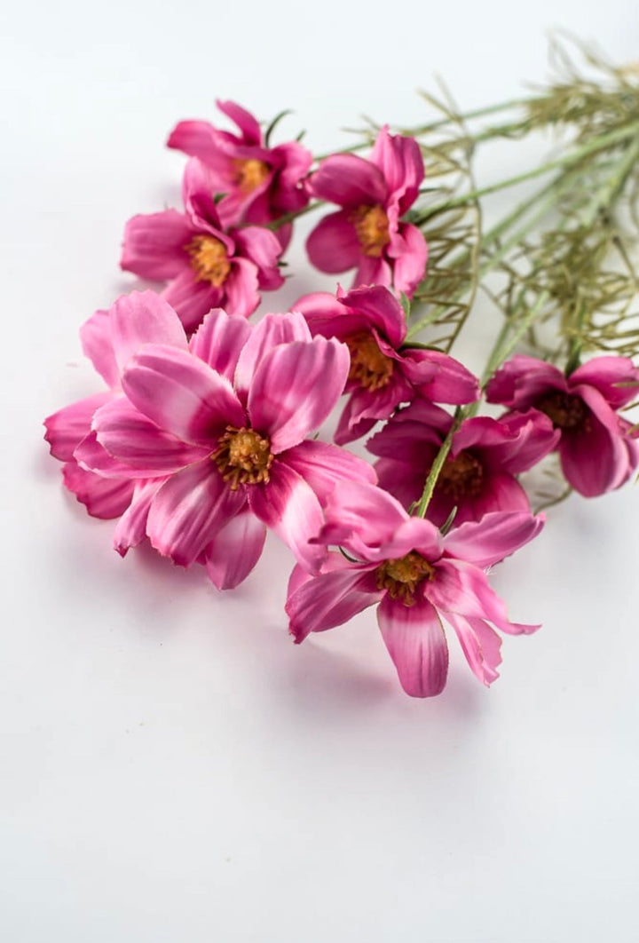Artificial, Hot pink, cosmos bundle - Greenery Marketartificial flowers26750