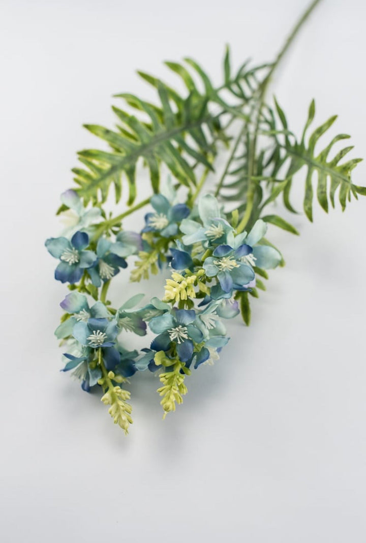 Artificial, sweet flower spray - blue - Greenery Marketartificial flowers27139