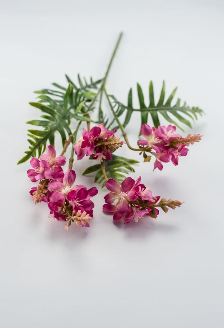 Artificial, sweet flower spray - hot pink - Greenery Marketartificial flowers27141