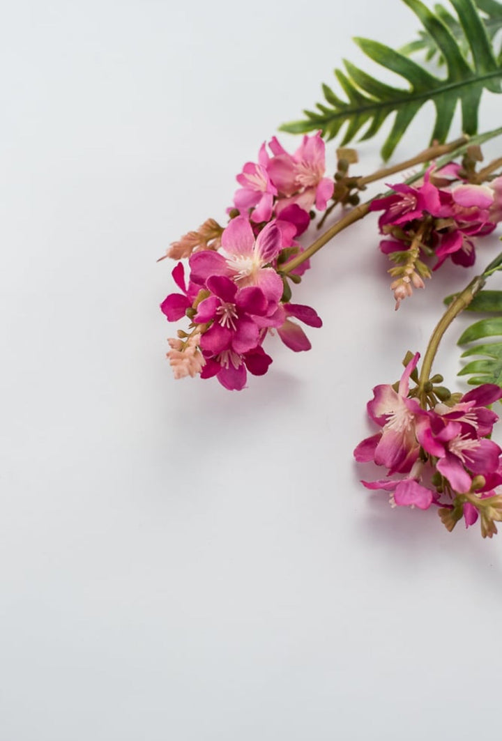 Artificial, sweet flower spray - hot pink - Greenery Marketartificial flowers27141