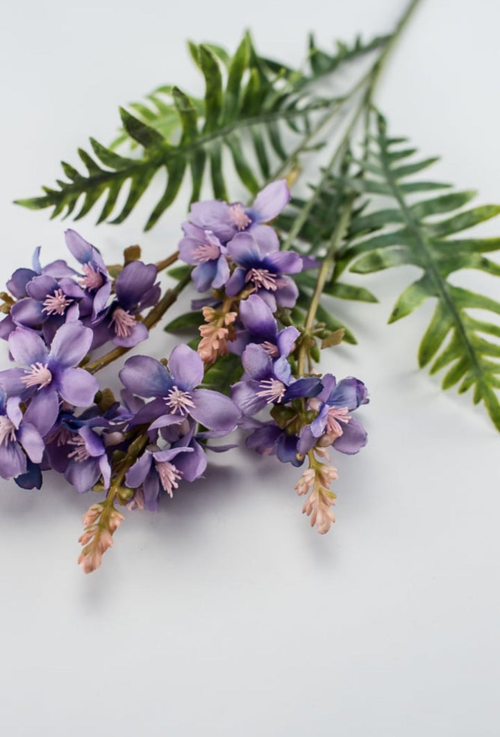 Artificial, sweet flower spray - purple - Greenery Marketartificial flowers27140