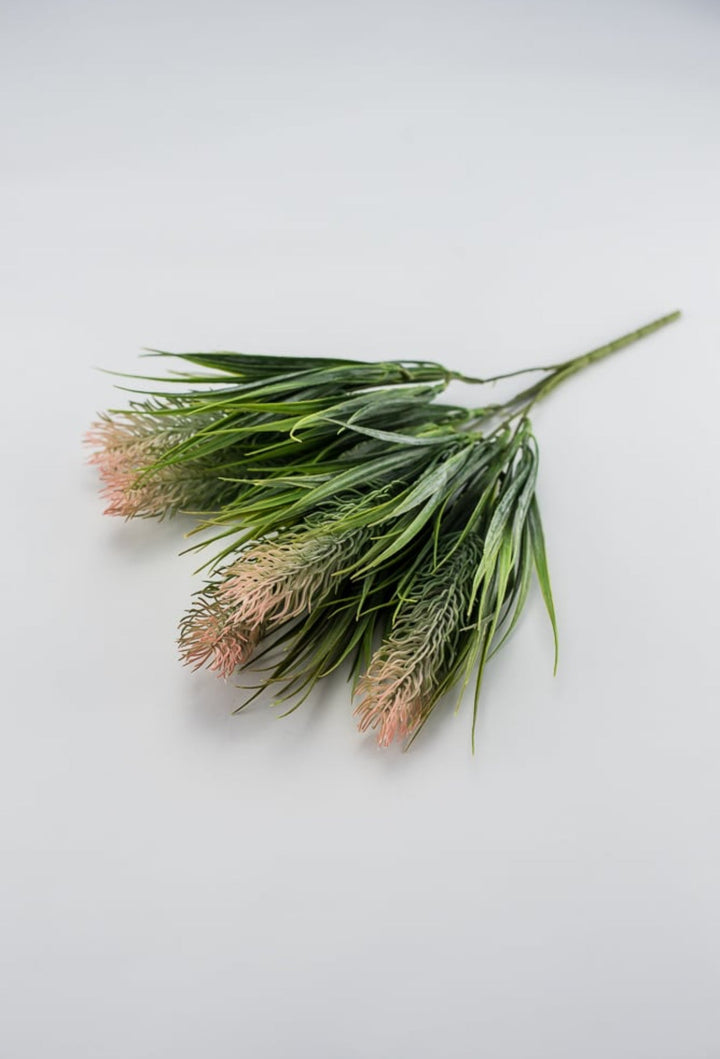 Artificial, thistle grass bush - pink tipped - Greenery Marketartificial flowers26804