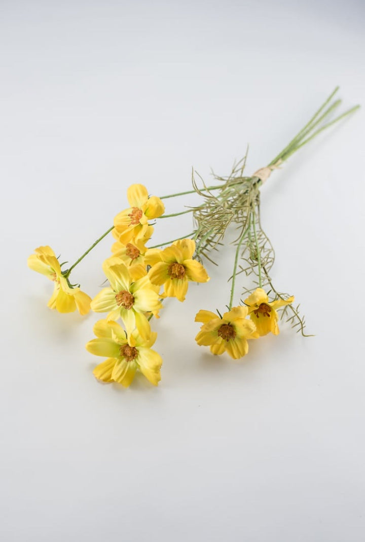Artificial, Yellow cosmos bundle - Greenery Marketartificial flowers26747