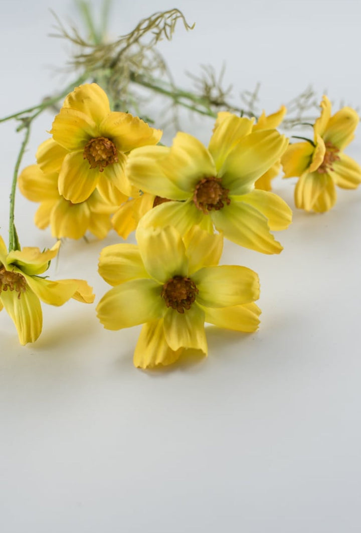 Artificial, Yellow cosmos bundle - Greenery Marketartificial flowers26747