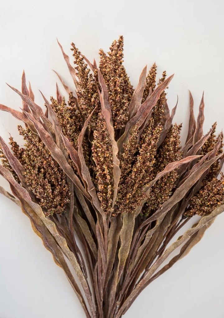 Astilbe wheat grass bush - rusty brown - Greenery MarketArtificial Flora26473