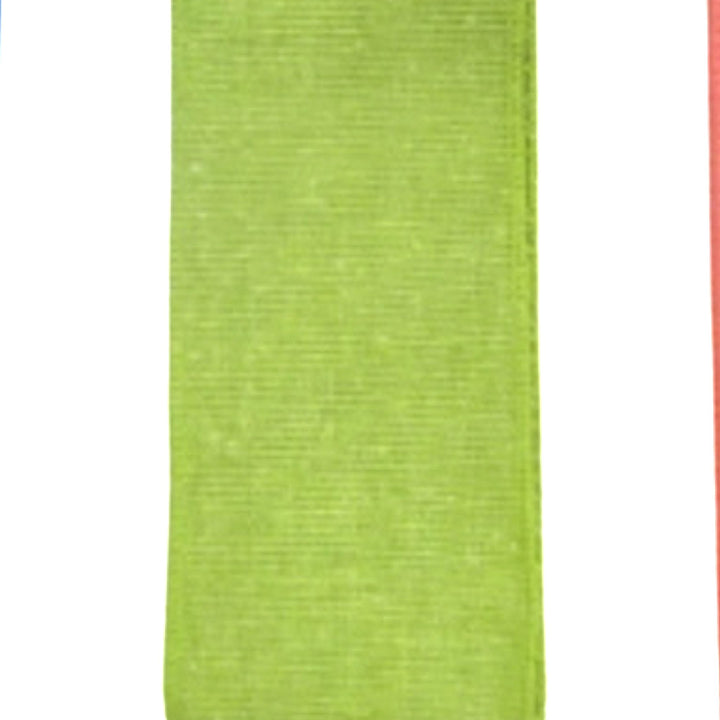 Canvas summer colored wired ribbon 2.5” choose color - Greenery MarketRibbons & Trim288704 green