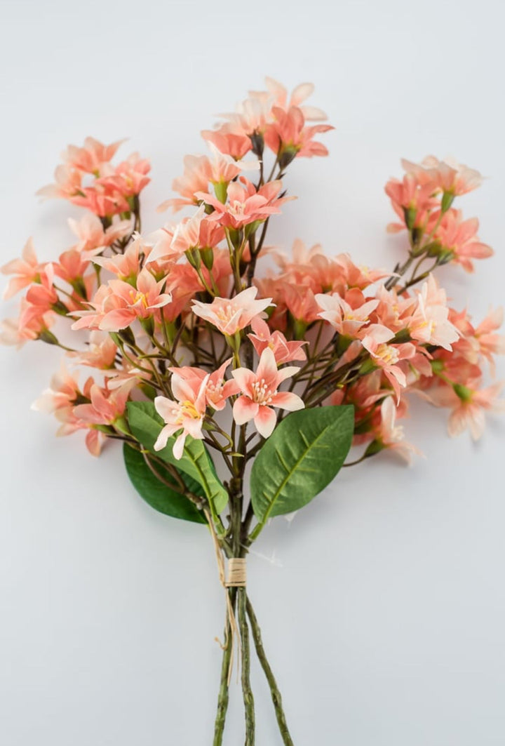 Cluster flower bundle x 3 sprays - coral peach - Greenery Marketartificial flowers26843