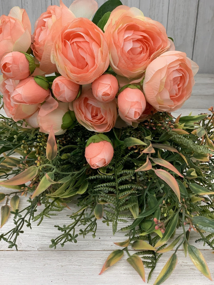 Everyone’s favorite Mixed greenery bush, pink coral - Greenery MarketgreeneryGM1112GNPK