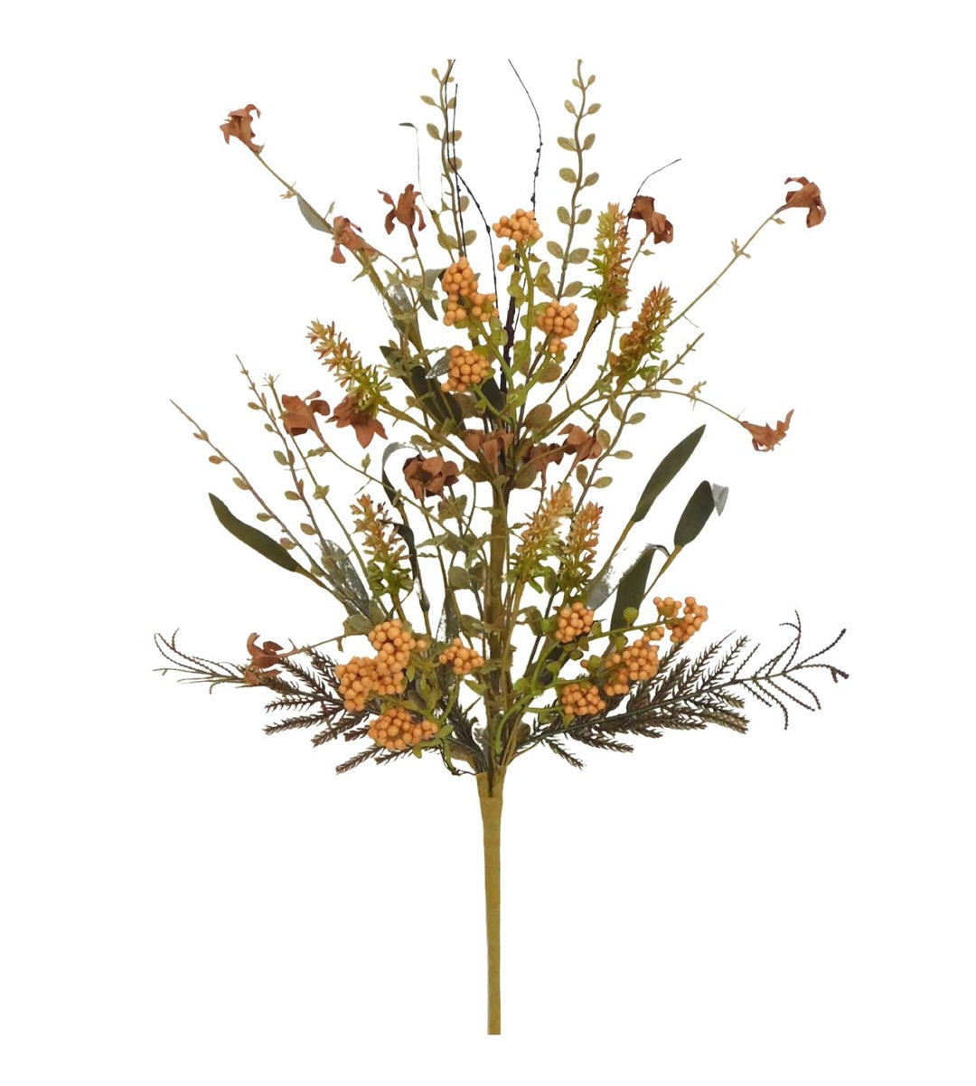 Fall Fern and heather berry spray 60919 beige 63048 - Greenery MarketArtificial Flora63048 be