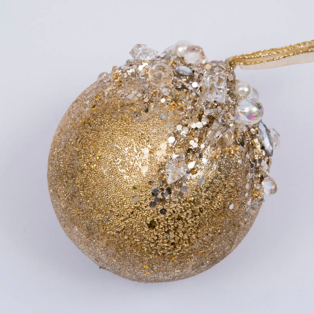 Farrisilk jeweled ball ornament - Greenery MarketFW117-50