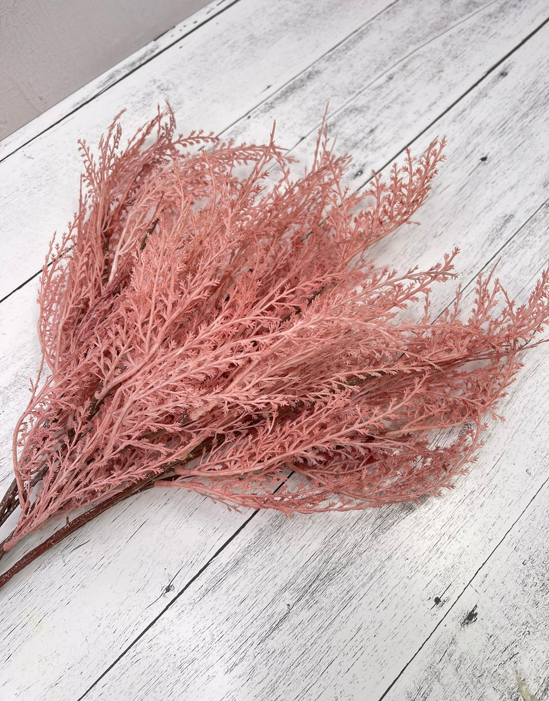 Faux dried fern grass bundle -dusty pink - Greenery MarketArtificial Flora26295