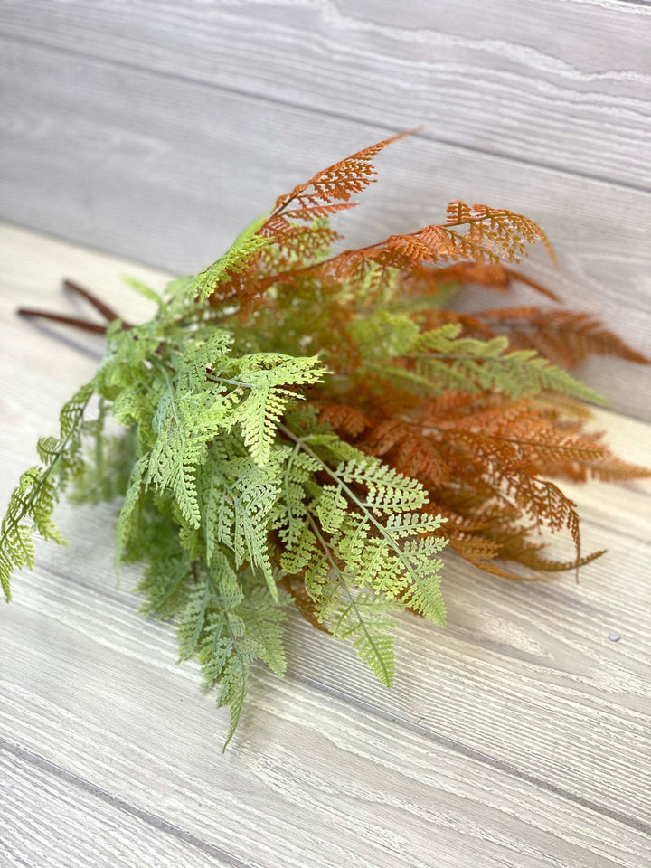 Gray green fern Bush x 2 bushes - Greenery Market greenery