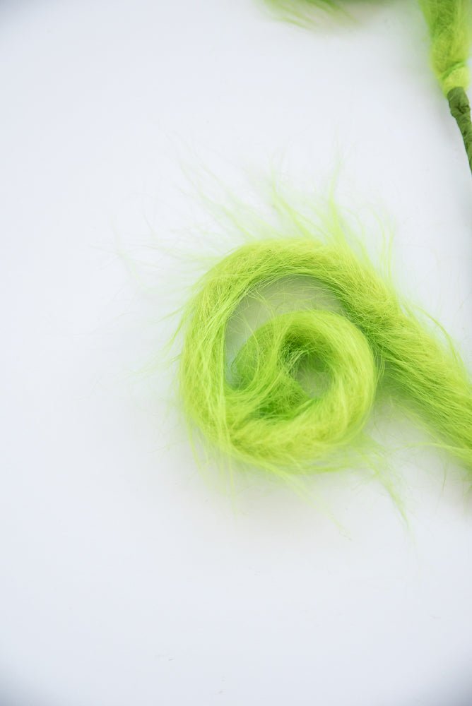 Green fluffy curly spray - Greenery MarketPicks85189GN