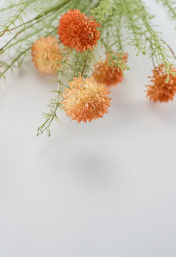 Greenery market orange allium bush - Greenery MarketArtificial FloraGm3111RUST